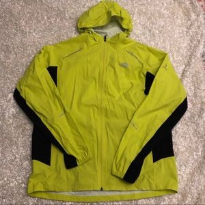 North Face Neon Windbreaker